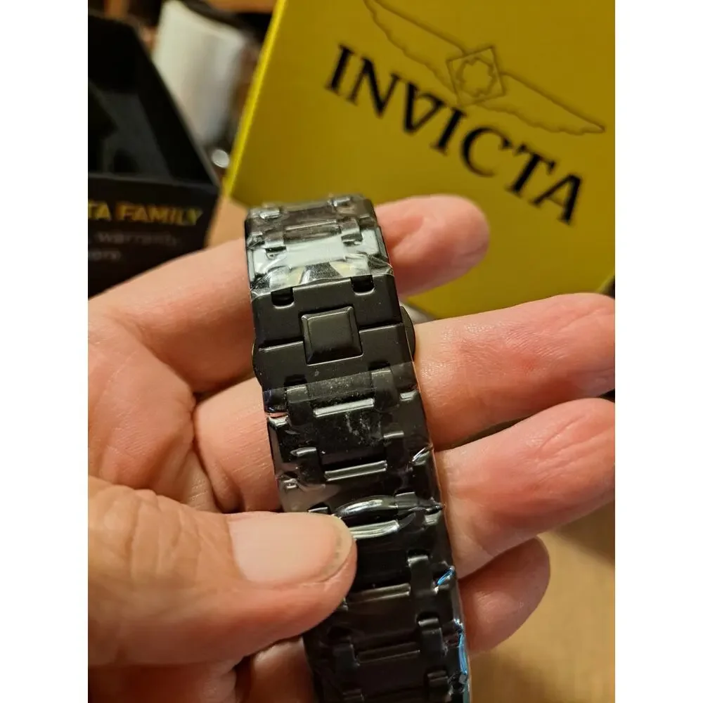 Activa x INVICTA Digital Unisex Watch 45.5mm Black ACWM303-003